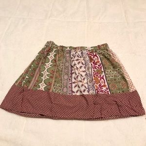 Rue21 XL Paisley Patterned Mini Skirt